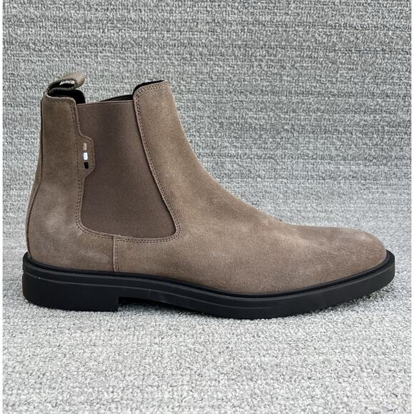 BOSS Calev Pull On Brown Leather Chelsea Boots Men\'s Size 9 US main image 13